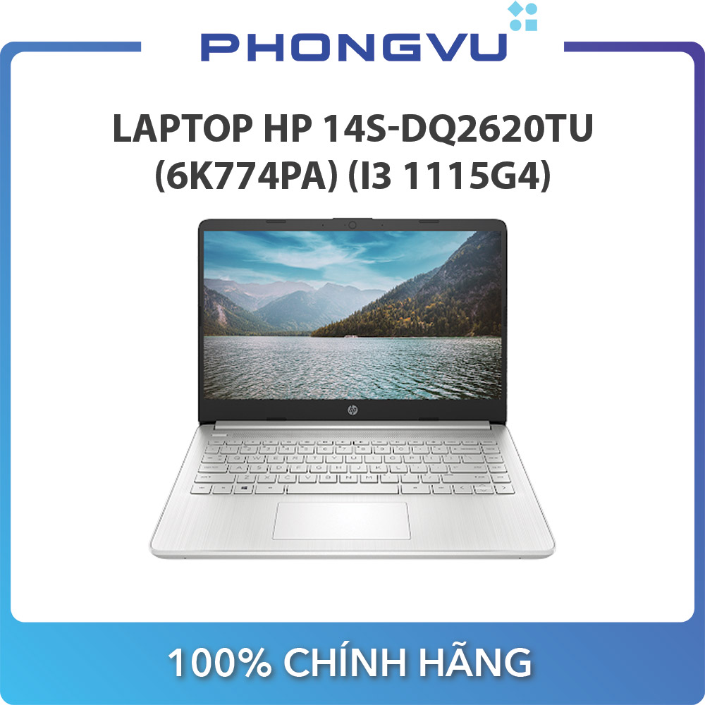 Máy tính xách tay/ Laptop HP 14s-dq2620TU (6K774PA) (i3 1115G4) (Bạc)