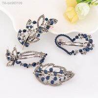 ▽✐⊕ Trendy Version Alloy Hairpins for Female Women 39;s Crystal Cute Black Bow Hair Accessories Hair Clip Ornaments Barrettes