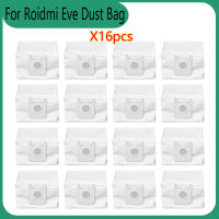 สำหรับ Roidmi Eve Plus กวาดชิ้นส่วนถุงเก็บฝุ่นถุงขยะกำจัดไรเครื่องดูดฝุ่นหุ่นยนต์ครัวเรือนอุปกรณ์ทำความสะอาด