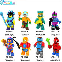 Thinkmax Building Blocks Minifigure Toy He-Man Masters Series Whipcash Manaface Assembled Children Toys