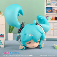 Hatsune Miku ลึกลับกล่อง Falling VOCALOID อะนิเมะรุ่นหญิง Fufu รูปตุ๊กตาเครื่องประดับ Action Figurines ของเล่น Miku ตาบอดกล่อง