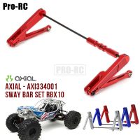 AXI334001 Sway Bar Set  Aluminium Alloy Fit 1/10 Axial RBX10 Ryft AXI03005 AXI03009 Rc Car Upgrade Parts Electrical Connectors