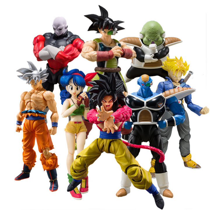 shf-movable-กล่องสีรูป-goku-vegeta-frieza-cyborg-18-gohan-tianjin-กางเกงข้าวรุ่นเครื่องประดับคอลเลกชันของขวัญ