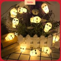 HATTIE ฮาโลวีน ไฟเส้น LED รุ่นที่ใช้แบตเตอรี่ 1.5เมตรคับ ไฟแขวนผนัง ของใหม่ ของตกแต่งงานปาร์ตี้ โคมไฟฟักทองฟักทอง กิจกรรมกลางแจ้งกลางแจ้ง