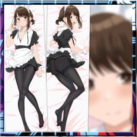 Anime Dakimakura ปลอกหมอน Ganbare Synchronous Chan DIY หมอนอิงแบบกำหนดเองกอดหมอนตกแต่งตัวเต็ม 150 ซม. x 50 ซม