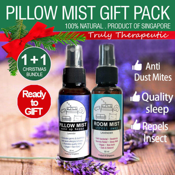 Premium Gift Set Lavender Pillow Mist / Room Spray Natural and Safe