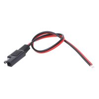 【Free-delivery】 สายเคเบิล SAE DIY 18AWG DC Power ปลั๊กต่อสายไฟรถยนต์