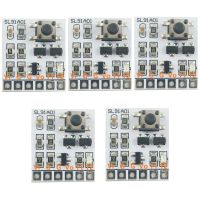 ❣∏ 5PCS DC 2-18V 2A Bistable Self-Locking Switch Module LED Controller Relay Touch Electronic Board For LED Relay Solenoid Valve