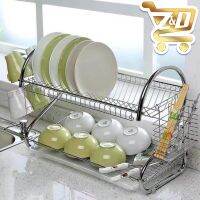 【YOYO Household Products】 ชั้นวางจาน2ชั้นสแตนเลส