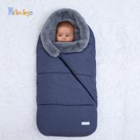 Winter Baby Sleeping Bag Newborn Windproof Stroller Extract Envelope Infant Cocoon For Sleep Warm Thicken Stroller Sleep Sacks