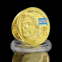 Maradona Star Coin Commemorative Medal Argentine Football Star Gold Coin Silver Coin Gift Ornament Memorial