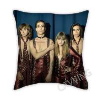 【new】 Maneskin Band 3D Printed Polyester Decorative Pillowcases Throw Pillow Cover Square Zipper Pillow Cases Fans Gifts