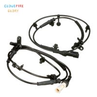 Cloudfireglory 2ชิ้นล้อ ABS เซนเซอร์ความเร็วด้านหน้าซ้ายและขวา DT4Z2C204AB DT4Z2C205AB สำหรับ Ford Edge 2007-12สำหรับ Lincoln MKX 07-15