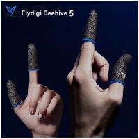 Flydigi Wasp Beehive 5 /Feelers 4 Sweat-proof Professional Touch Screen Thumbs Finger Sleeve for iOS Android PUBG Mobile Game