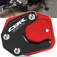 Motorcycle Kickstand FOR Honda CBR650R CBR 650R 2018 2019 2020 2021 CNC Side Stand Enlarger Plate Kickstand Enlarge Foot shelf TV Remote Controllers