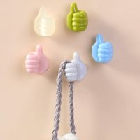 Thumb Wall Hook Self Adhesive Wire Organizer Home Office Data Cable Clip Key Hook Wall Storage Holder Home Decor