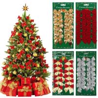 ( 12 ชิ้น ) ( Merry Christmas ) อุปกรณ์เสริมตกแต่งบ้าน 5211033✚