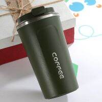 ✹◕ 510ml Stainless Steel Mugs Portable Large Capacity Travel Thermo Cup Home Office 5 Colors Vacuum Flasks Man Woman Coffee Thermos