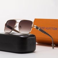 2023 New fashion senior sense metal sunglasses luxury men and women aviation sunglasses 30127