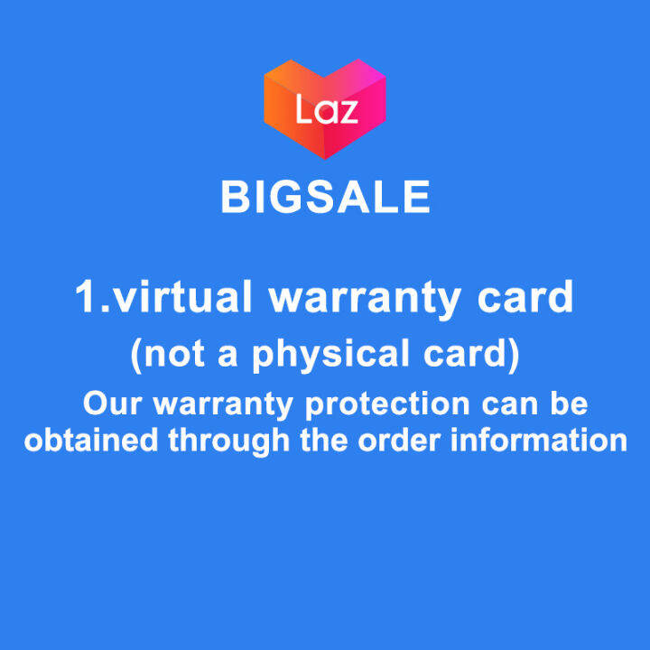 Free onemonth warranty Warranty certificate, warranty card, virtual
