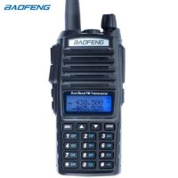 uv - 82 dual band อุปกรณ์รับส่งสัญญาณวิทยุ 136-174 mhz vhf &amp; 400-520 mhz uhf (สีดํา)