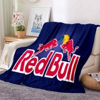 2023 in stock 3D Printing Red Bull Blanket Flannel Soft Wool Bedroom Sofa，Contact the seller to customize the pattern for free