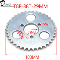 38 44 54 64 74 Tooth 38T 44T 54T 64T 74T T8F 35MM Rear Sprocket Mini Moto ATV Quad Dirt Pit Pocket Bike Cross 47cc 49cc Parts