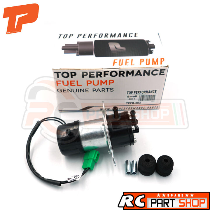 ปั้มติ๊กนอกถัง-ลูกเล็ก-12v-ยี่ห้อ-top-performance-tpfb-303