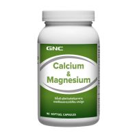 GNC Calcium &amp; Magnesium 90 Softgels