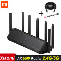 Xiaomi AX6000 AIoT Router 6000Mbs WiFi6 VPN 512MB Qualcomm CPU Mesh Repeater External Signal Network Amplifier Mi Home