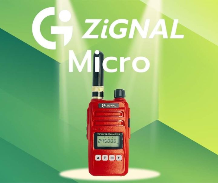 วิทยุสื่อสาร-รุ่นใหม่-มาตรฐานญี่ปุ่น-zignal-micro-มีทะเบียนทุกเครื่อง
