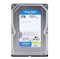 2 TB 3.5" HDD (ฮาร์ดดิสก์ 3.5 นิ้ว) WD BLUE - 7200RPM SATA3 (WD20EZBX)