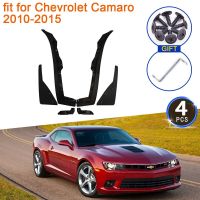 4X สำหรับ Chevrolet Camaro 2010 2011 2012 2013 2014บังโคลน2015กระเด็นด้านหน้าล้อหลังที่ปัดโคลนแผ่นบังโคลนรถอุปกรณ์แต่งรถ