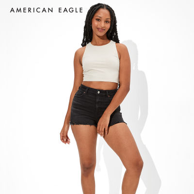 American Eagle Ne(x)t Level Curvy High-Waisted Denim Short Short กางเกง ยีนส์ ผู้หญิง ขาสั้น เคิร์ฟวี่ เอวสูง (EWSS 033-7028-001)