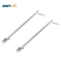 2PCS SS 304 Deck Hatch Spring Adjuster Cabin Hardware Door Porthole Door Hatch Support Spring Holder Boat Accessories