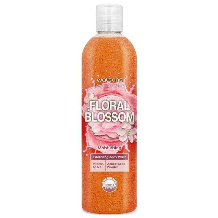 WATSONS Exfoliating Body Wash Floral Blossom 410g Lazada