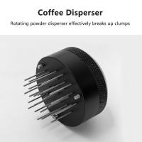 51/53/58MM Coffee Tamper Stainless Steel Needles Espresso Powder Stirrer Distributor Leveler WDT Tools Cafe Stirring Channeling