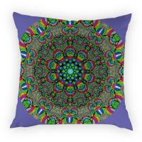 Colorful Flower Pillow Covers Mandala Endless Decor Throw Pillow Covers Geometric Decoration Cushion Cases Kissenbezug Cojines