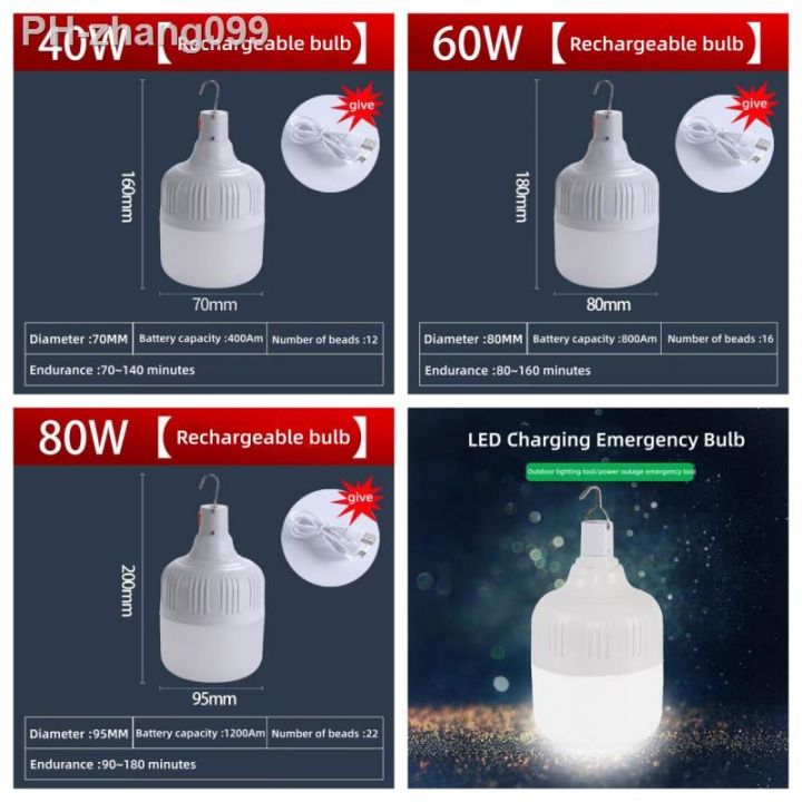 outdoor-led-bulb-usb-rechargeable-40w-60w-80w-emergency-light-hook-camping-fishing-portable-lantern-night-light