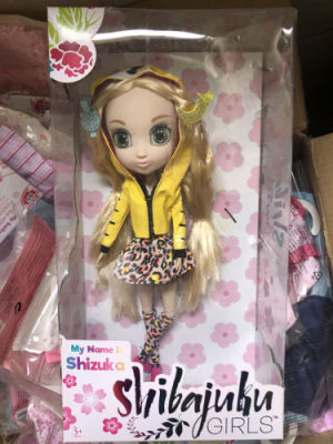 13 inch plastic doll Shibajuku girl multi-joint modeling glass eyes big eyes doll girl princess gift doll toys