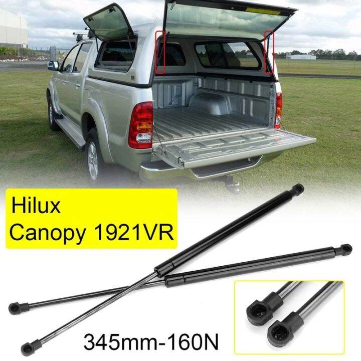 [ZUI6] 345MM 160N Car Extended Gas Struts for Toyota Hilux Canopy