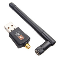 Dual Band 600Mbps USB WiFi ADAPTER 2.4GHz 5GHz WIFI พร้อมเสาอากาศ PC มินิคอมพิวเตอร์การ์ดเครือข่าย Receiver