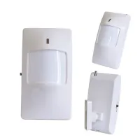 2X External Antenna Wireless PIR Sensor 433MHz EV1527 PIR Motion Sensor Detector for Gsm Pstn Home Security Alarm