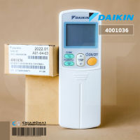 4001036 รีโมทแอร์ Daikin รีโมทแอร์ไดกิ้น (โค้ดฝาหลัง ARC433A92) Remote Control อะไหล่แอร์ ของแท้เบิกศูนย์