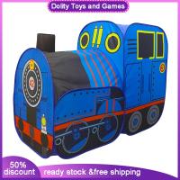 Dolity รถไฟการ์ตูนเต็นท์เด็กเต็นท์เด็กเจ้าหญิงสำหรับ Kado Ulang Tahun ลาน