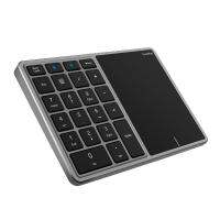 【มีในสต็อก】มินิ Keyboard Numerik ไร้สายบลูทูธ2.4G สามารถชาร์จได้ด้วยแผ่นตัวเลขแบบชาร์จไฟได้ชนิด C แผ่นตัวเลขสำหรับโน็คบุคตั้งโต๊ะ