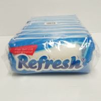 Refresh รีเฟรช ผ้าขนหนูเย็น ผืนใหญ่สีขาว ขนาด (27.9ซม.X71.1ซม) (บรรจุ 10 ผืน) (8852232200107)