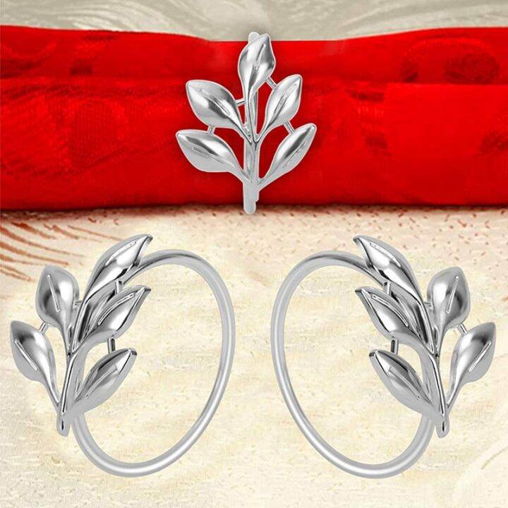 24pcs-leaf-napkin-rings-metal-silver-napkin-holder-table-napkin-rings-for-dinning-table-parties-everyday