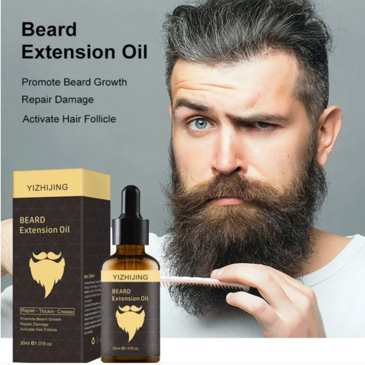 Men Beard Growth Oil Beard Care Essential Oil Growth Fluid Hair Follicle  Repair Oil Soften Nourishing Enhancer Beard Care | Lazada PH