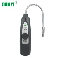 DUOYI DY5750B เครื่องทำความเย็นเครื่องตรวจจับแก๊สรั่วยานยนต์อิเล็กทรอนิกส์รถยนต์เครื่องปรับอากาศ Freon Halogen การตรวจจับการรั่วไหลเครื่องมือ